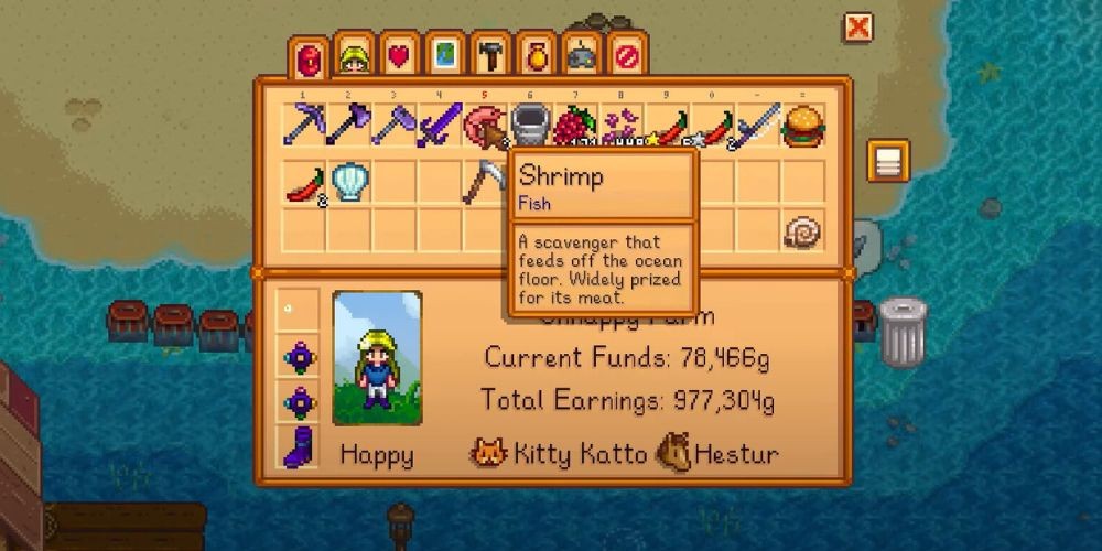 Catching and Utilizing Shrimps in Stardew Valley